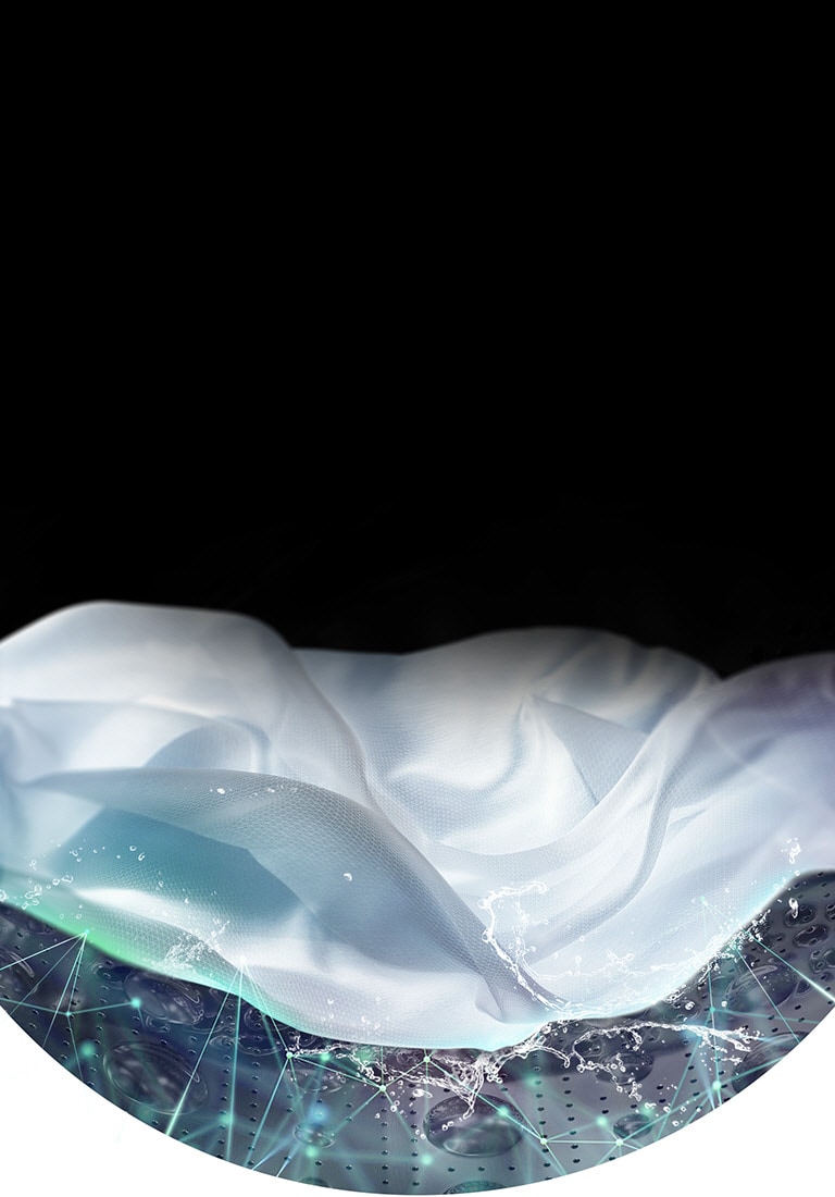 Ilustracija LG AI DD™ zaštite veša